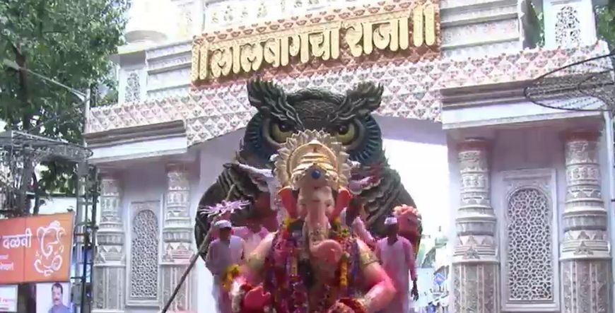 Lalbaugcha Raja Live Visarjan 2016